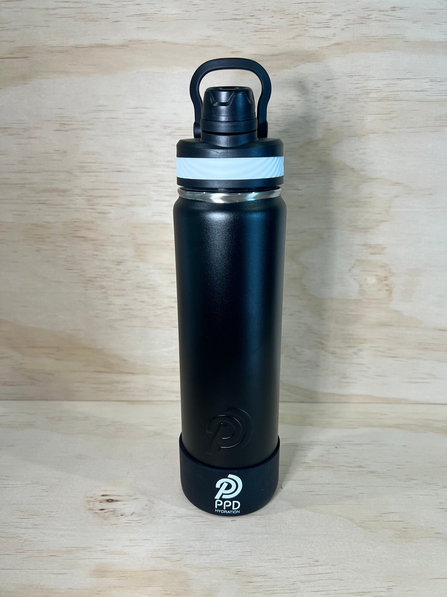 750ml Wide Lid Water Bottle - Black