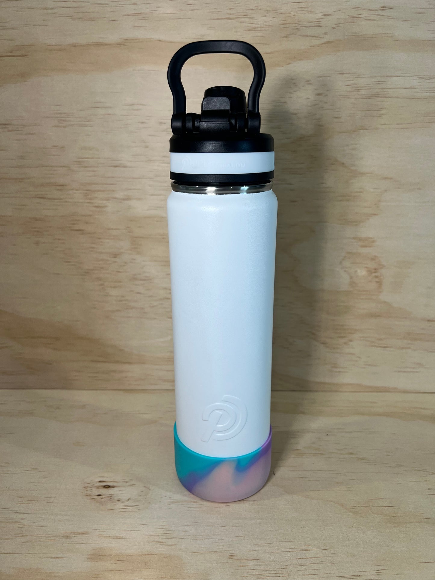 750ml Wide Lid Water Bottle - White