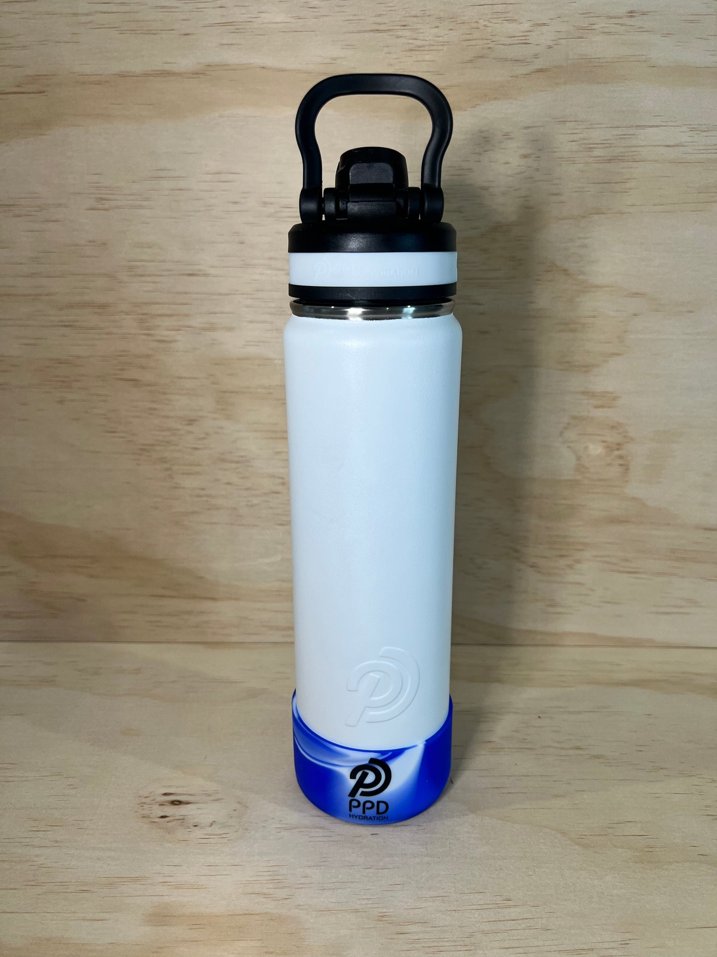750ml Wide Lid Water Bottle - White