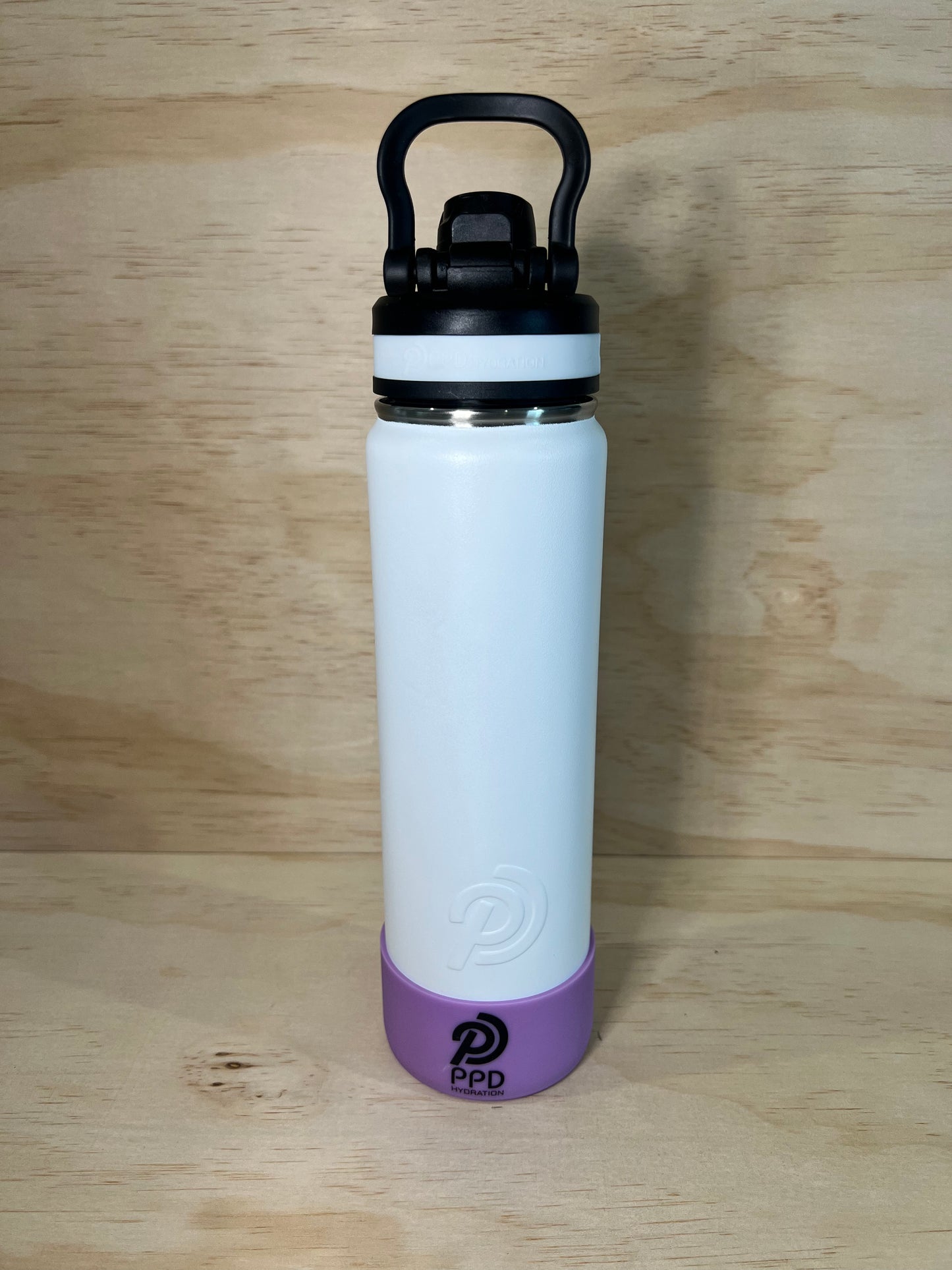 750ml Wide Lid Water Bottle - White
