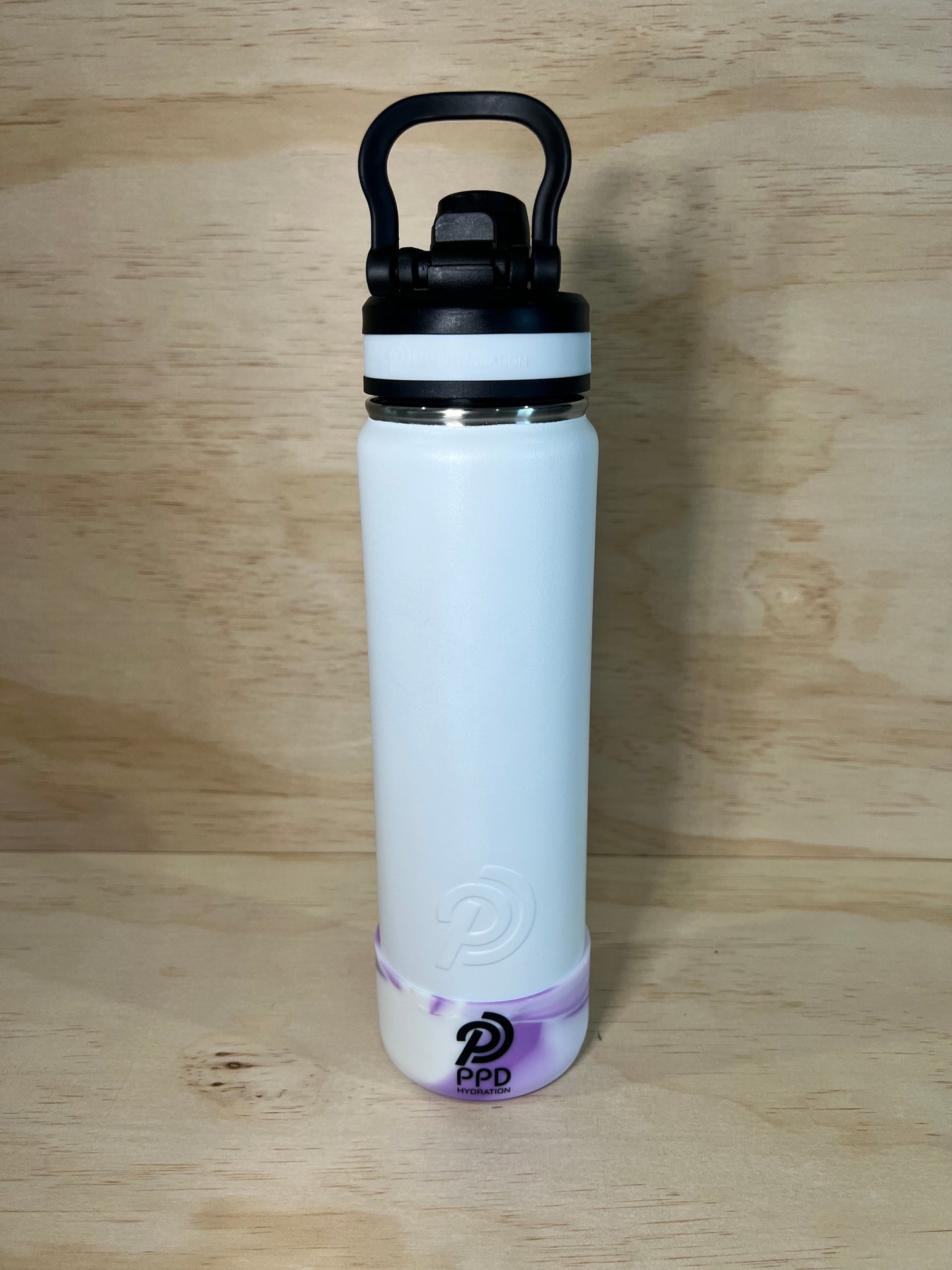 750ml Wide Lid Water Bottle - White
