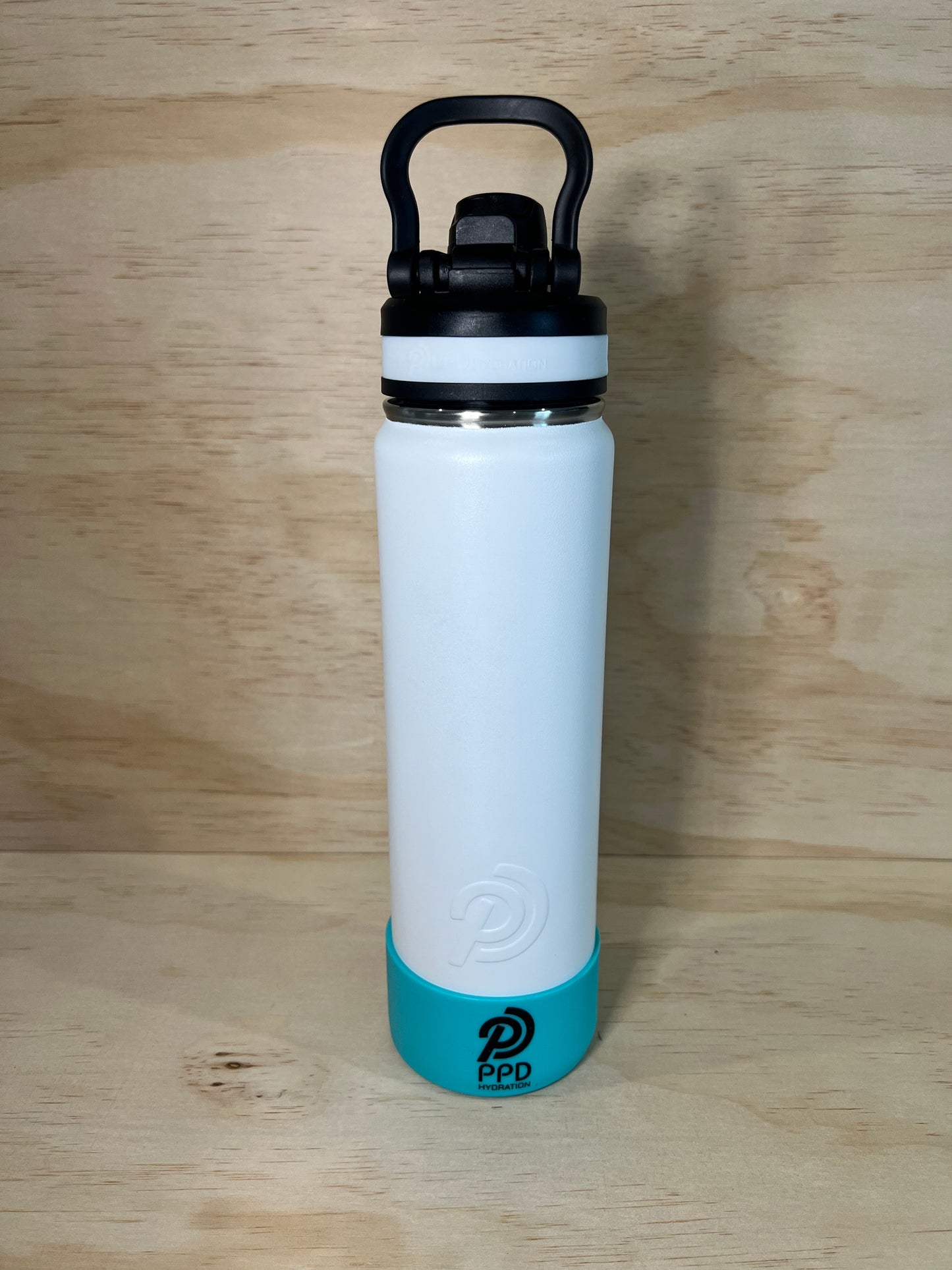750ml Wide Lid Water Bottle - White