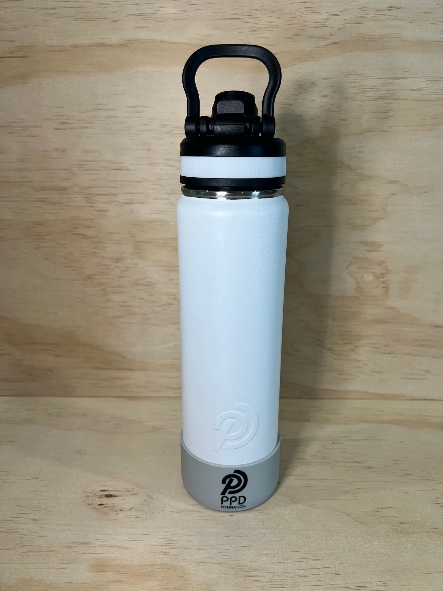 750ml Wide Lid Water Bottle - White
