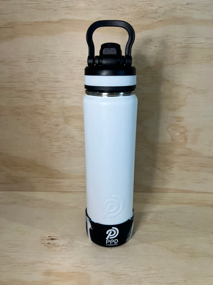 750ml Wide Lid Water Bottle - White