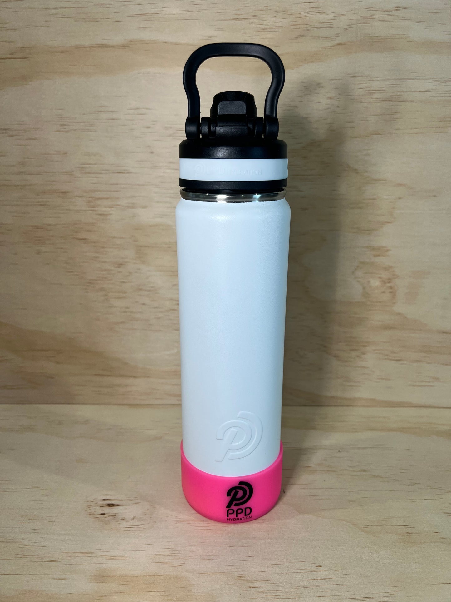 750ml Wide Lid Water Bottle - White