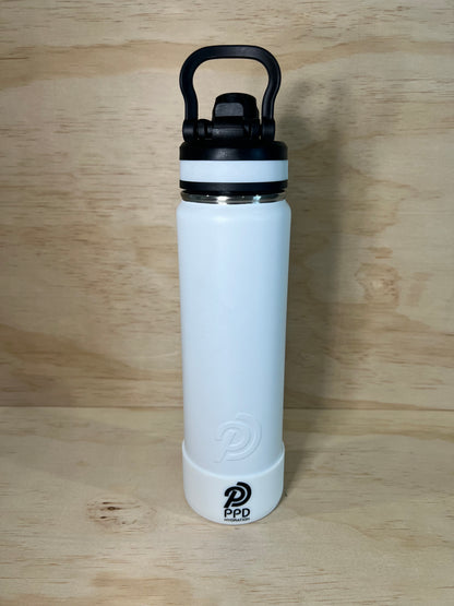 750ml Wide Lid Water Bottle - White