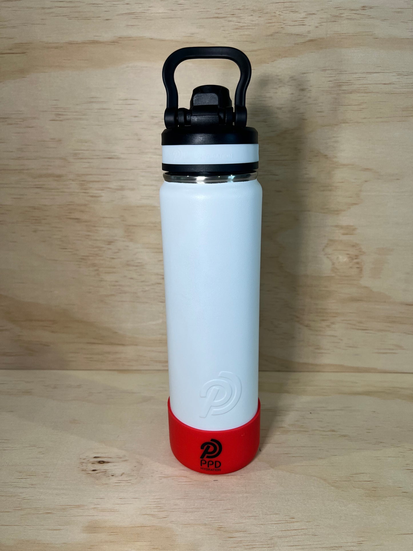 750ml Wide Lid Water Bottle - White