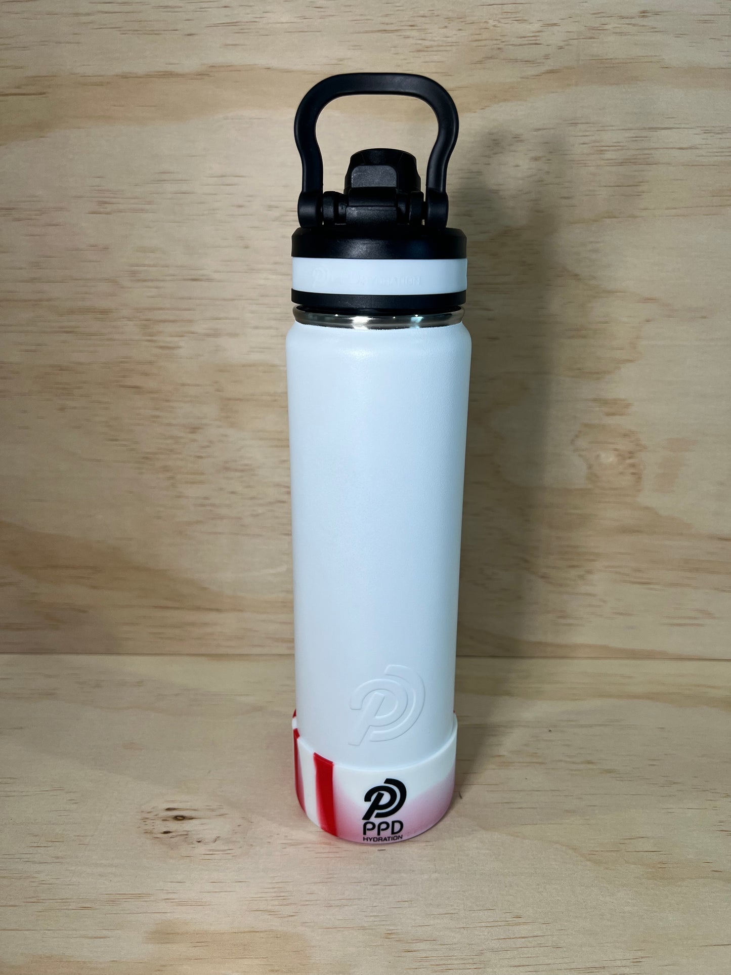 750ml Wide Lid Water Bottle - White