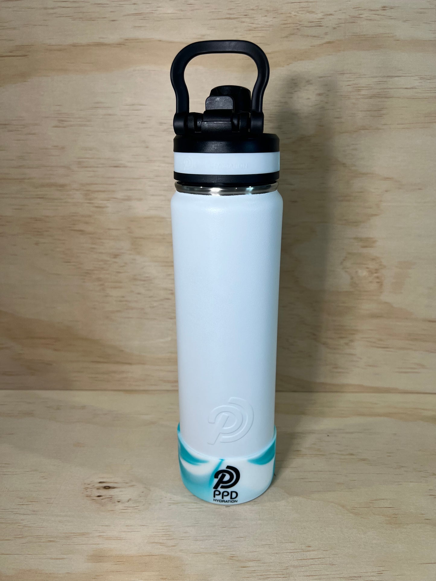 750ml Wide Lid Water Bottle - White