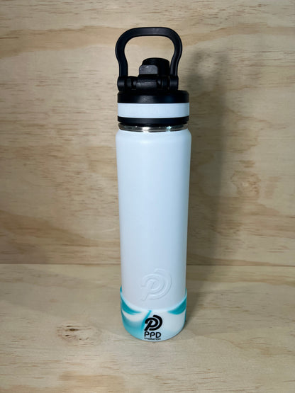750ml Wide Lid Water Bottle - White