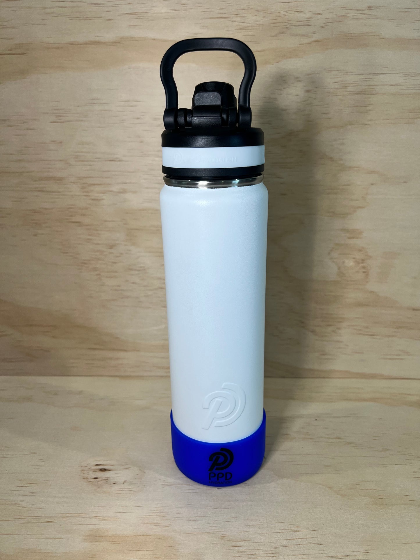 750ml Wide Lid Water Bottle - White