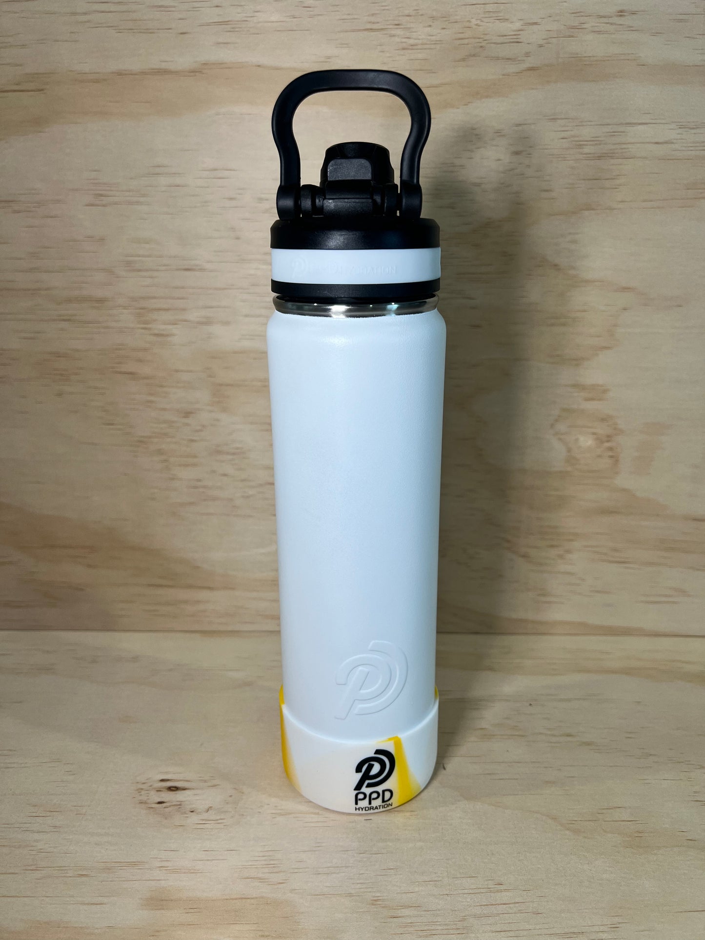 750ml Wide Lid Water Bottle - White