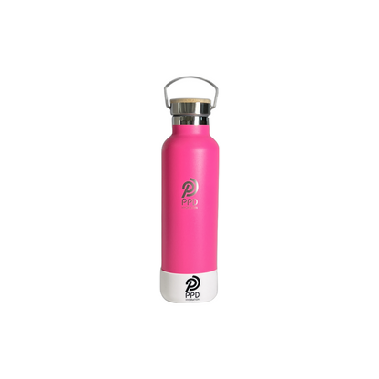 Hot Pink 750ml Insulated Bottle – Power Drink Hydration