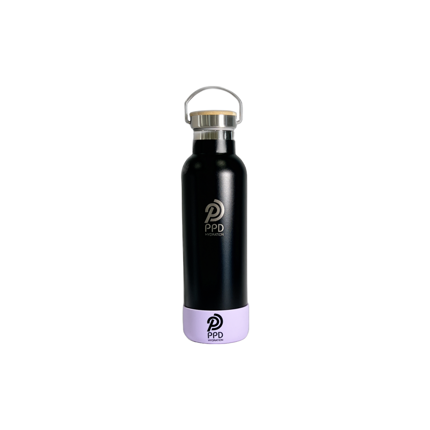 Black 750ml Insulated Water Bottle – Power Drink Hydration
