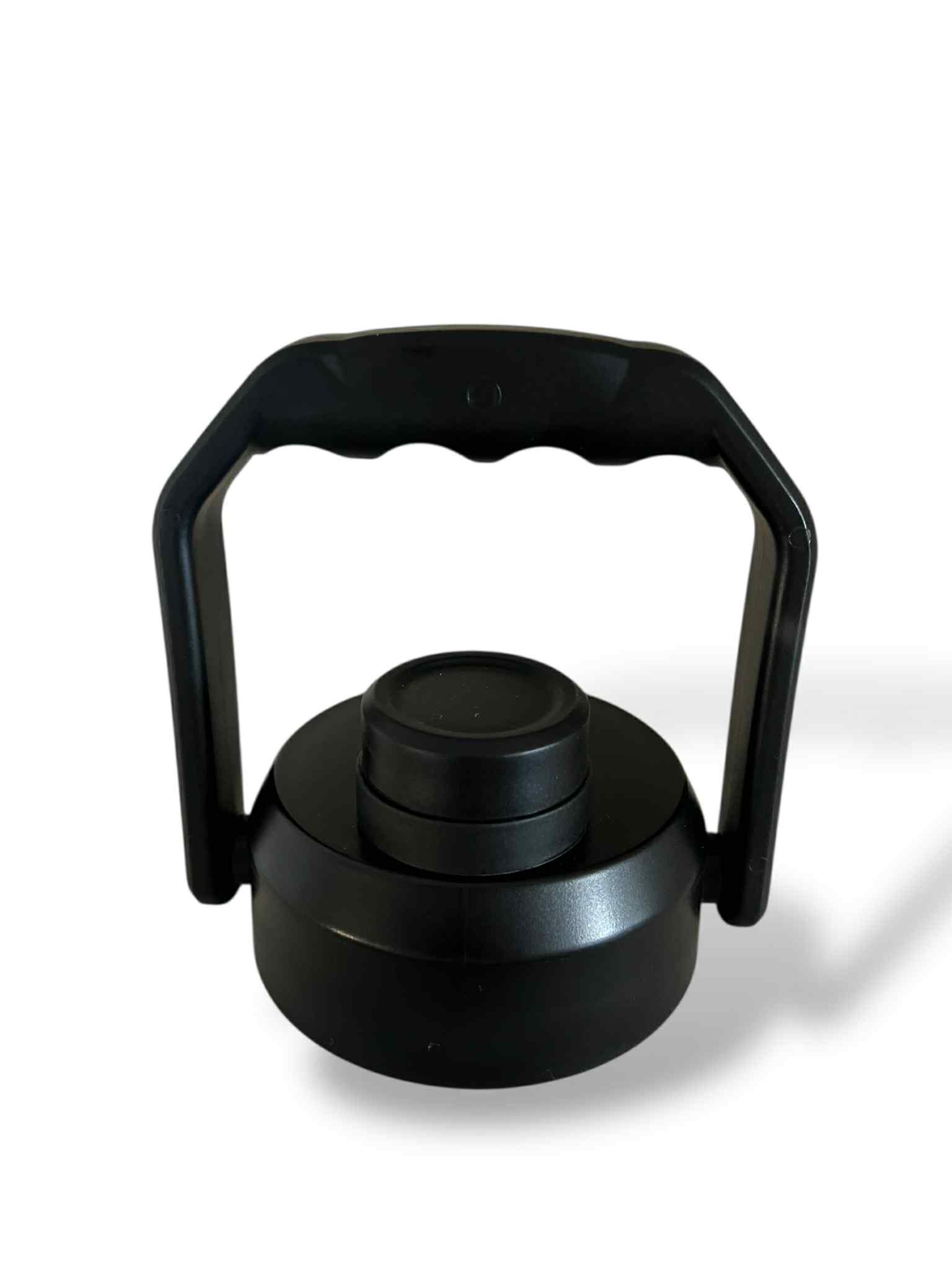 Black metal replacement lid 3.7L bottle