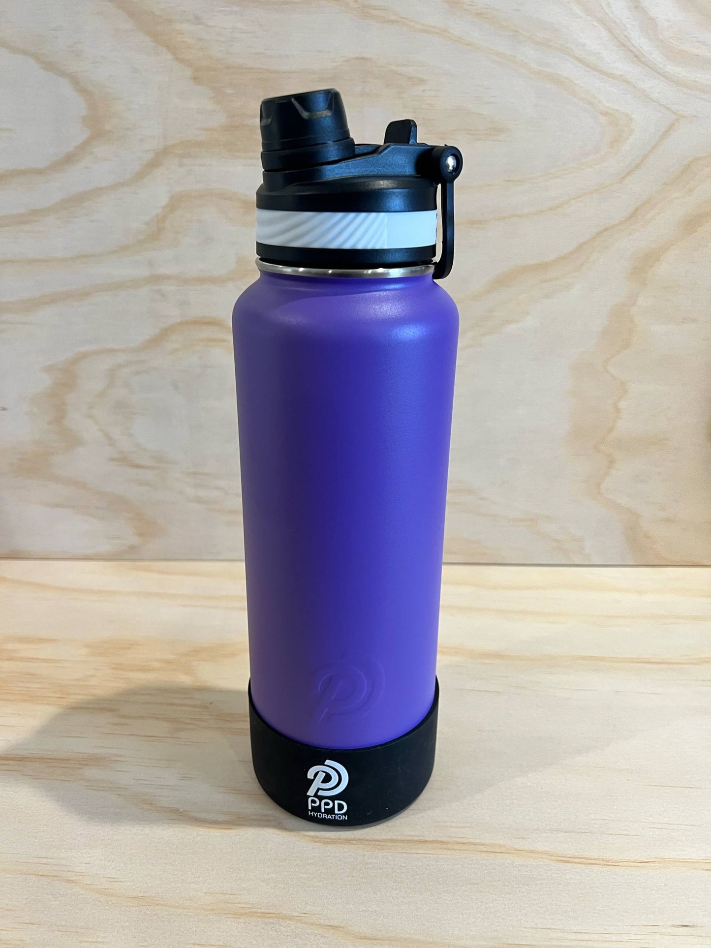 Personalised 1.2L Purple Water Bottle | Power Drink