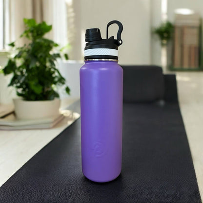 Personalised 1.2L Purple Water Bottle | Power Drink