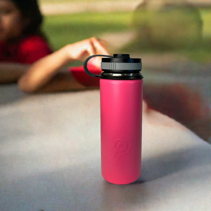 Hot Pink 532 ml Insulated Water Bottle – Power Drink Hydration