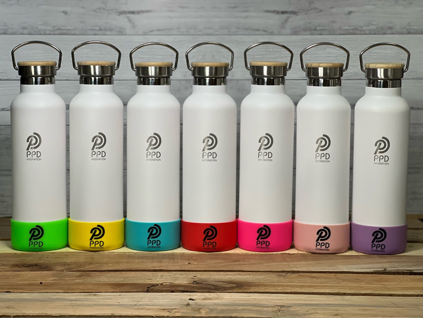 750ml Water Bottle - White (25oz)