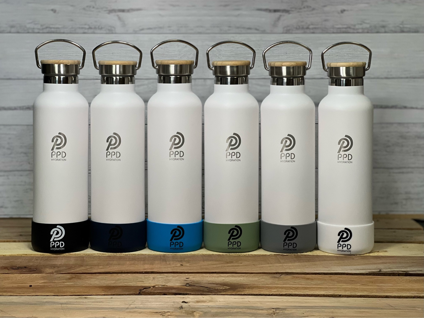 750ml Water Bottle - White (25oz)