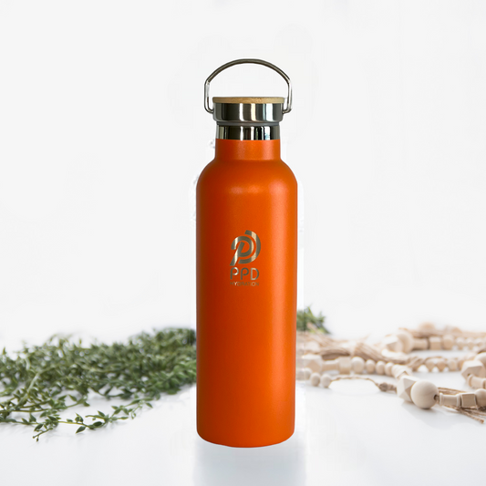 750ml Water Bottle - Orange (25oz)