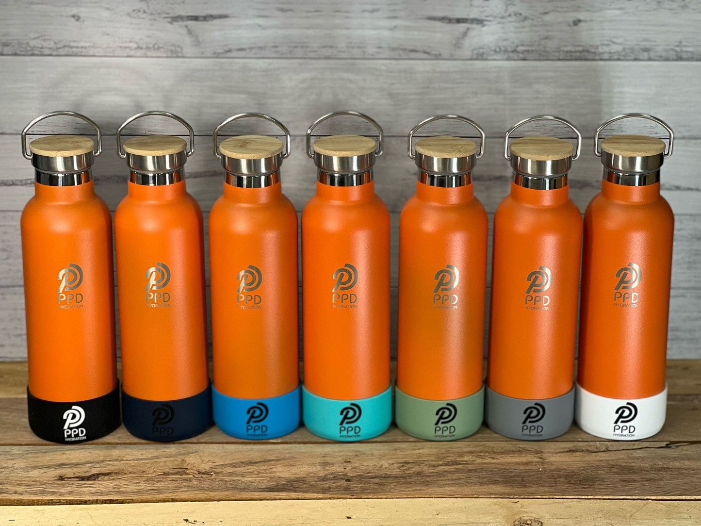 750ml Water Bottle - Orange (25oz)