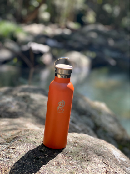 750ml Water Bottle - Orange (25oz)