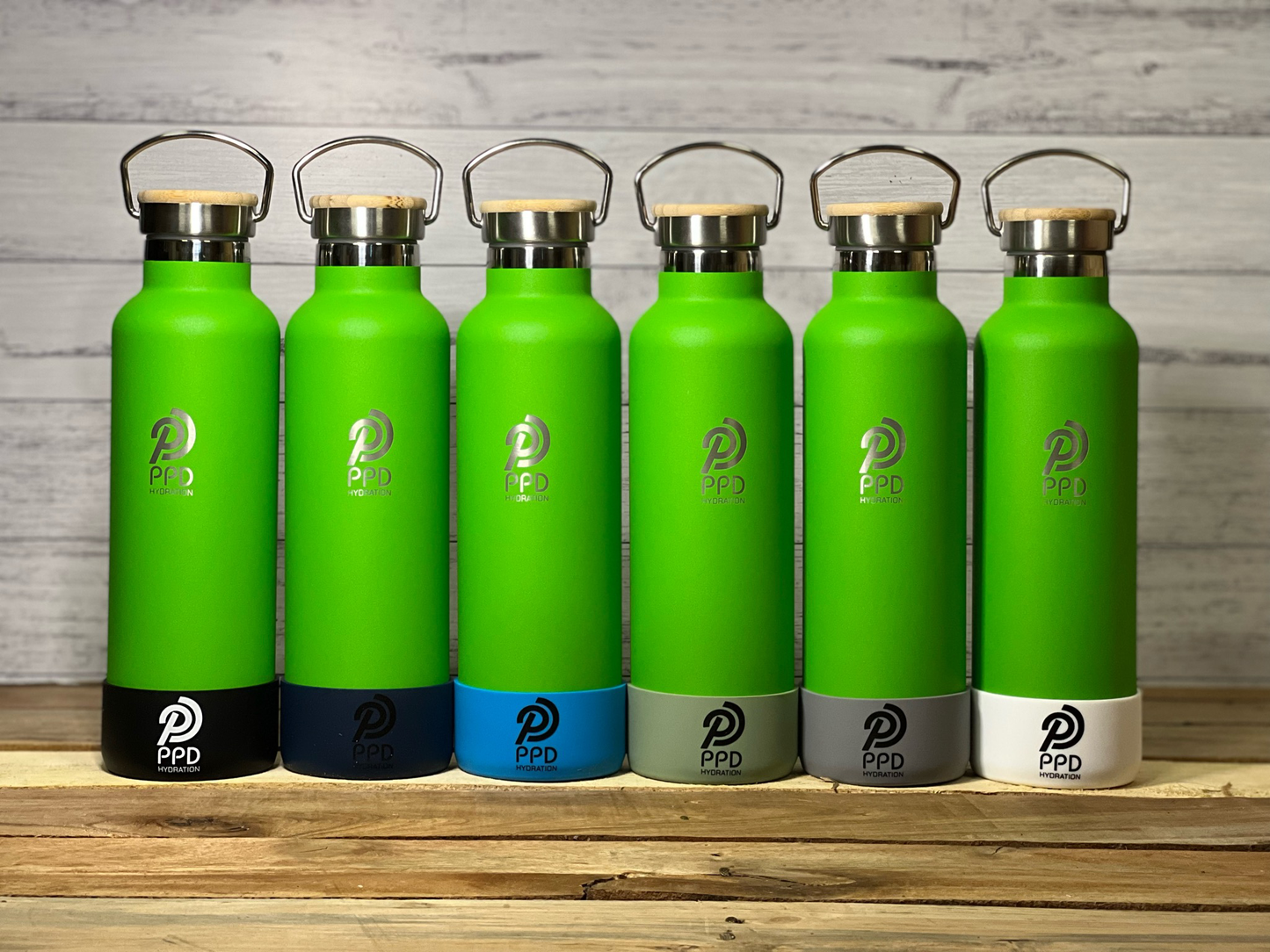 Green 750ml Insulated Water Bottle – Power Drink Hydration