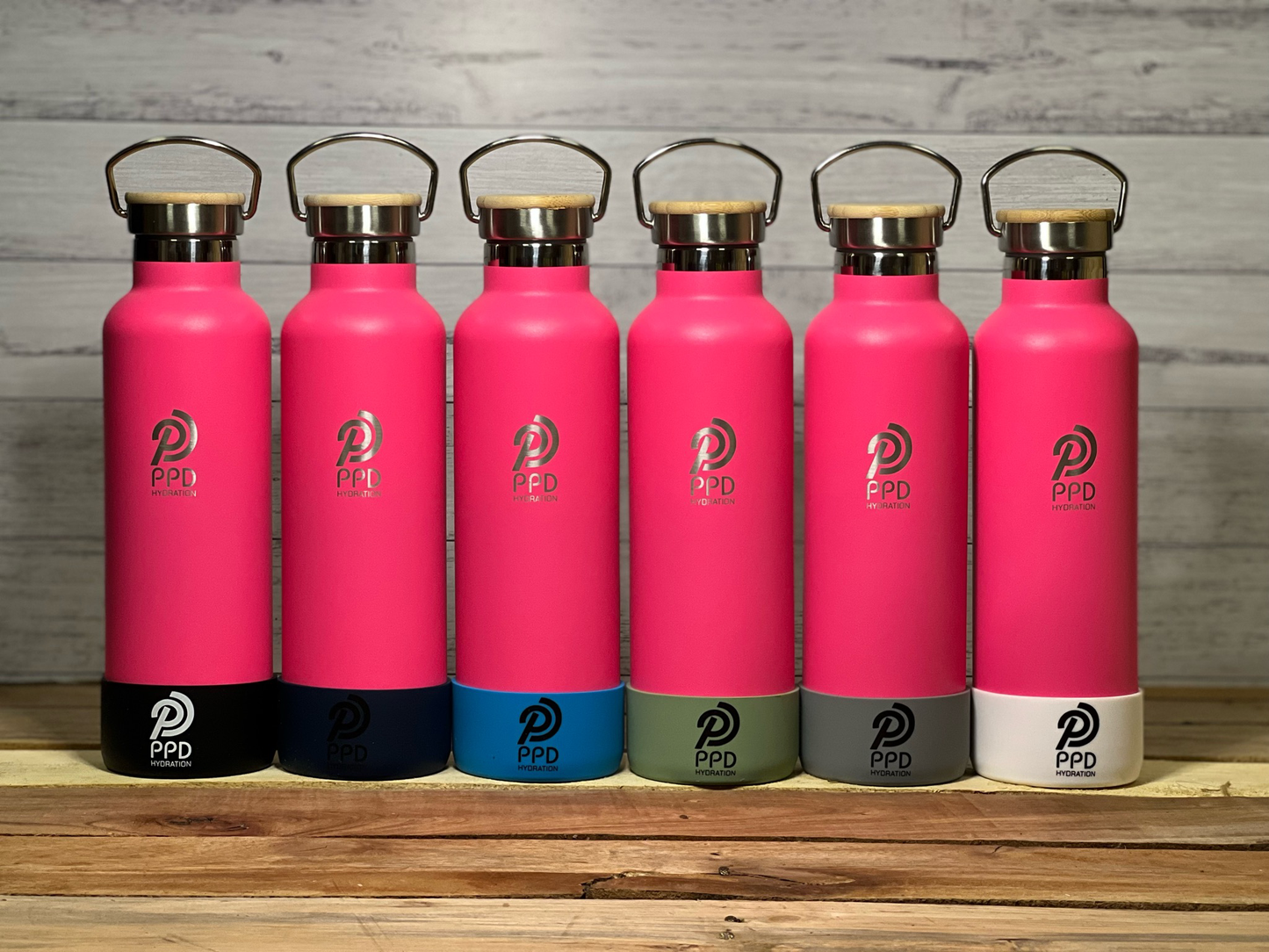 Hot Pink 750ml Insulated Bottle – Power Drink Hydration