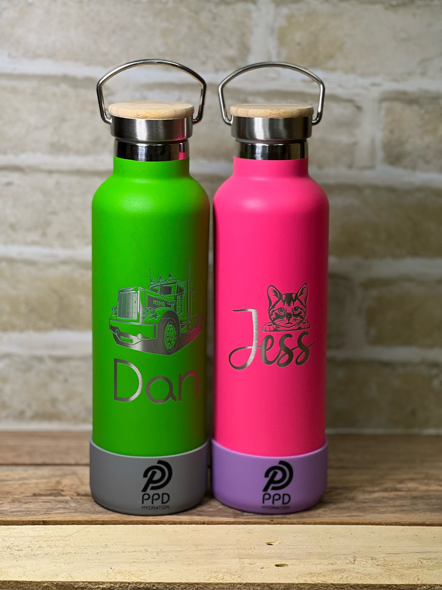 Hot Pink 750ml Insulated Bottle – Power Drink Hydration