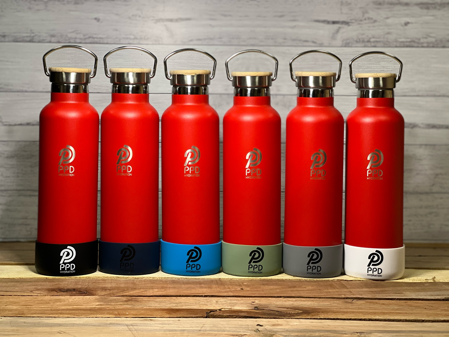 750ml Water Bottle - Red (25oz)