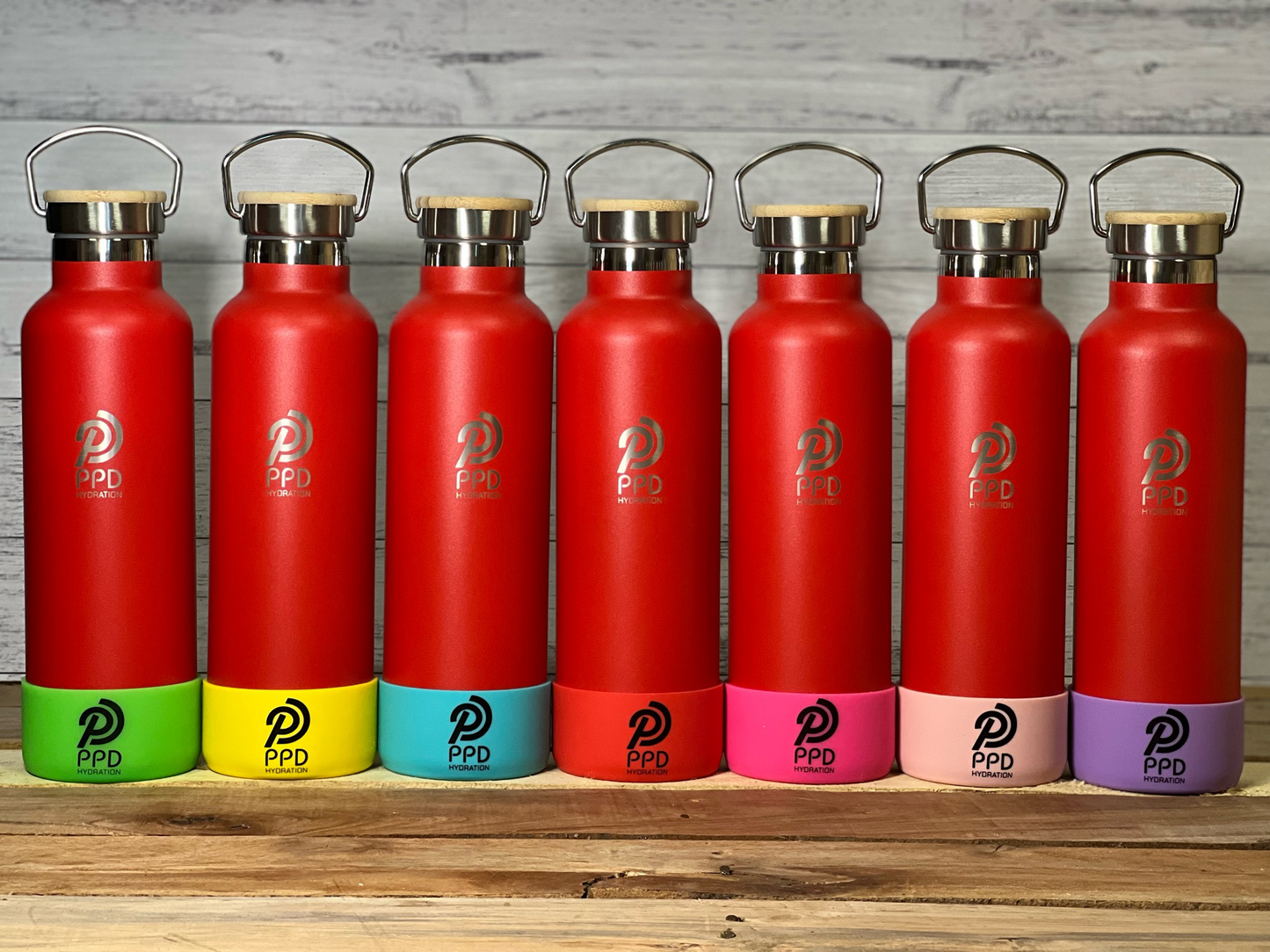 750ml Water Bottle - Red (25oz)