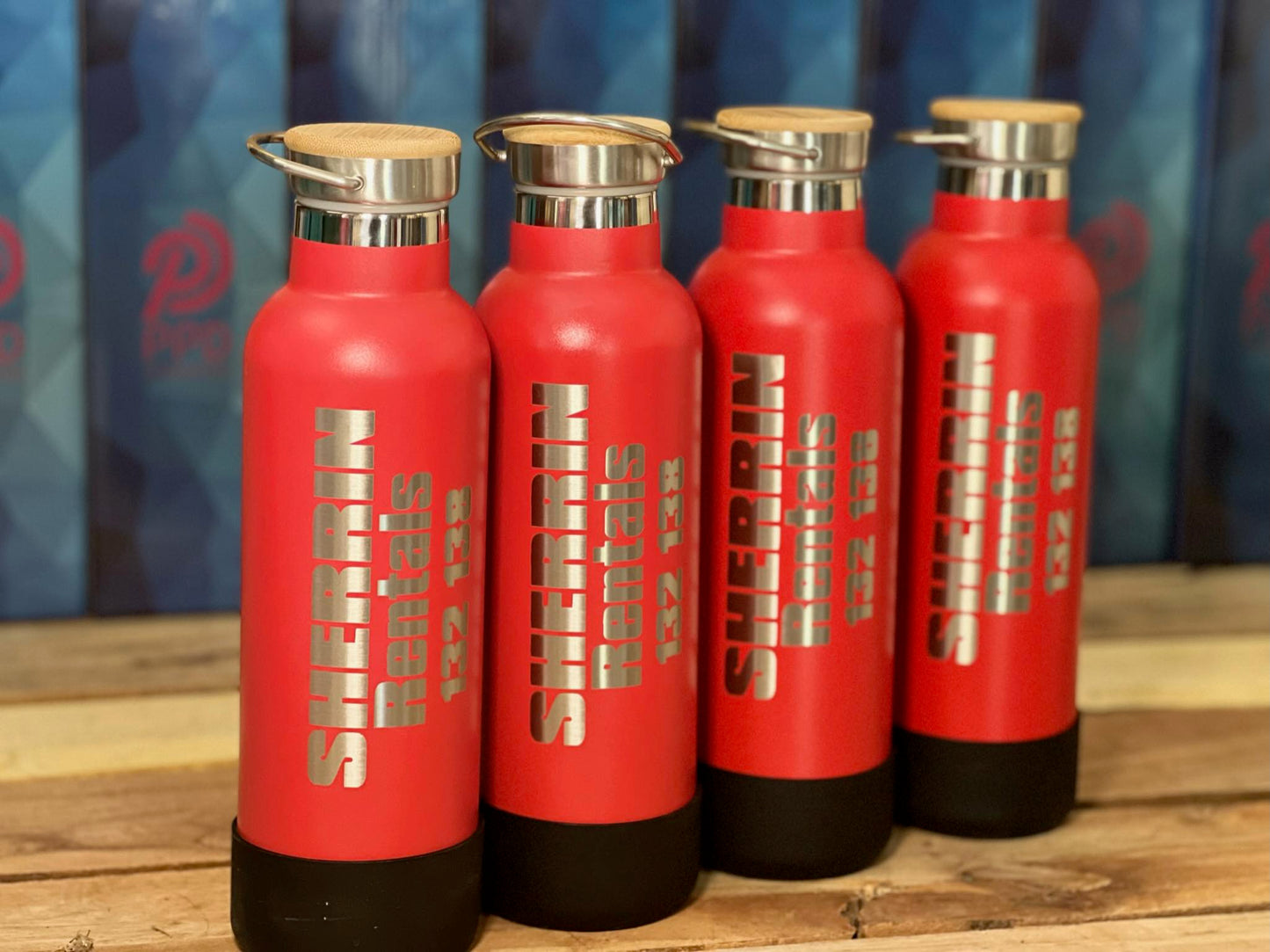 750ml Water Bottle - Red (25oz)