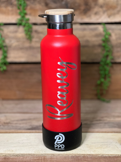 750ml Water Bottle - Red (25oz)
