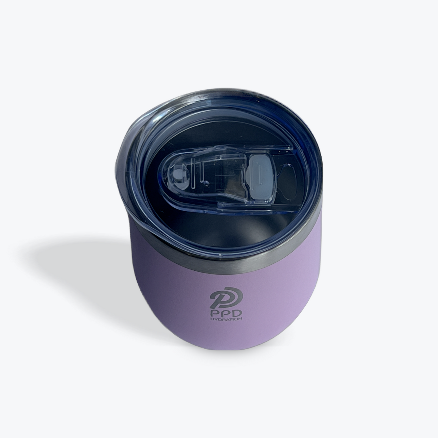 12 oz Insulated Tumbler with Lid & Straw - Stainless Steel 