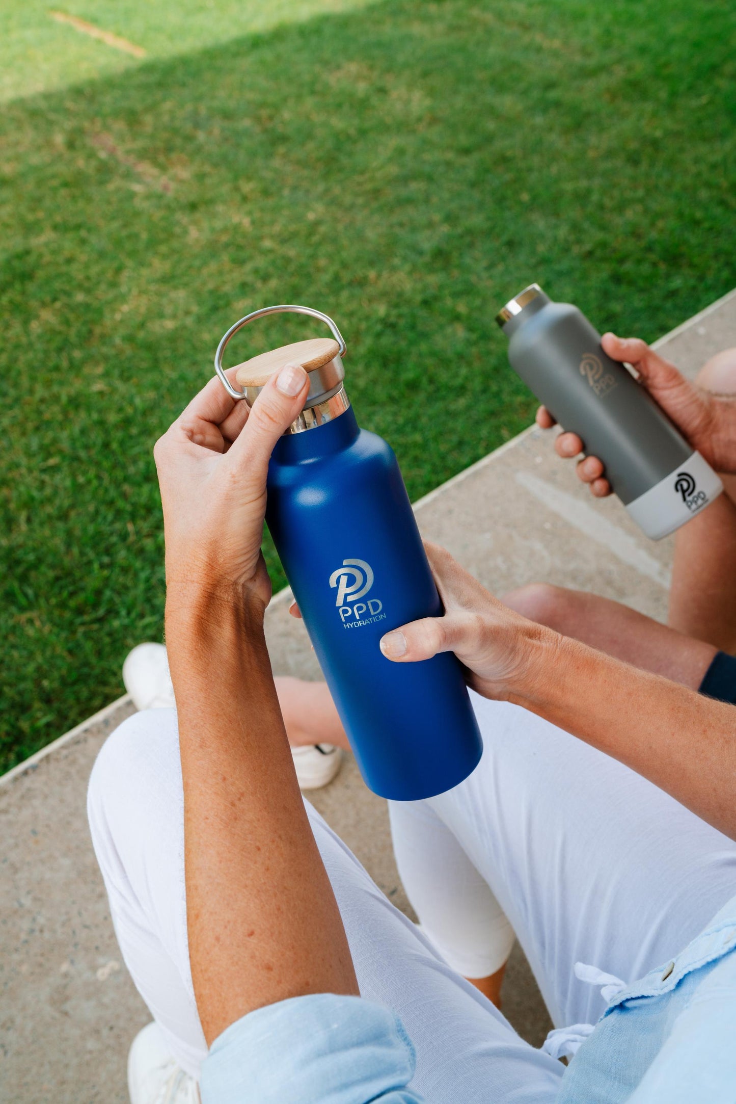 750ml Water Bottle - Sea Blue (25oz)